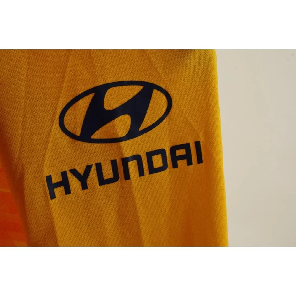 Nike Chelsea Football Club Rare Yellow Orange Away Jersey Men's‎ Large Yokohama
